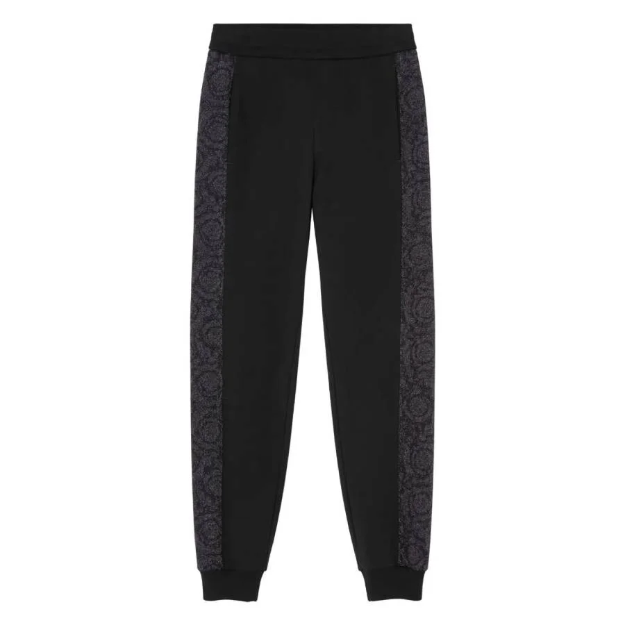 Versace Barocco Jacquard Lurex Sweatpants - 1