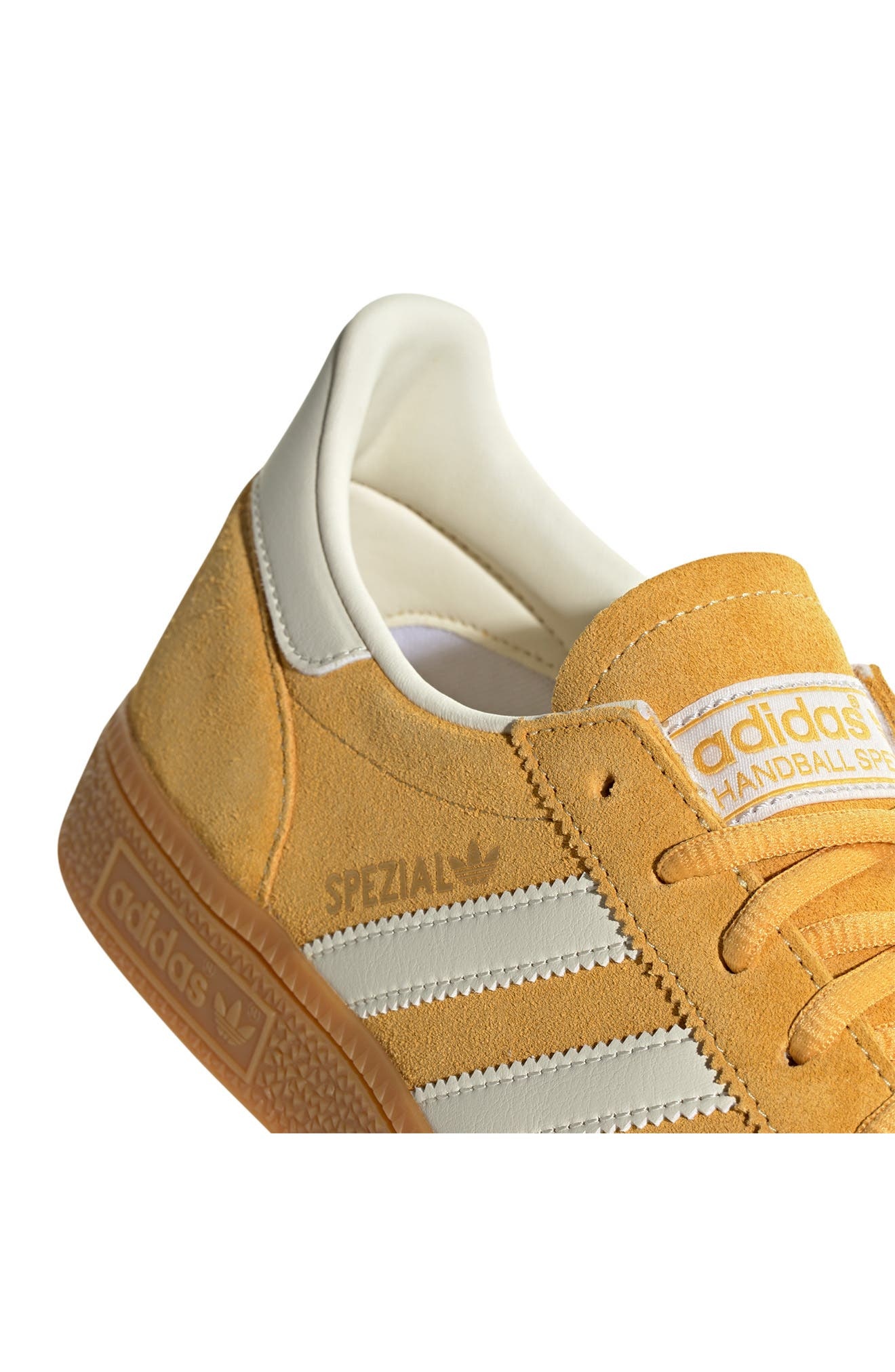 adidas Gender Inclusive Handball Spezial Sneaker in Yellow/Cream White/White at Nordstrom - 8
