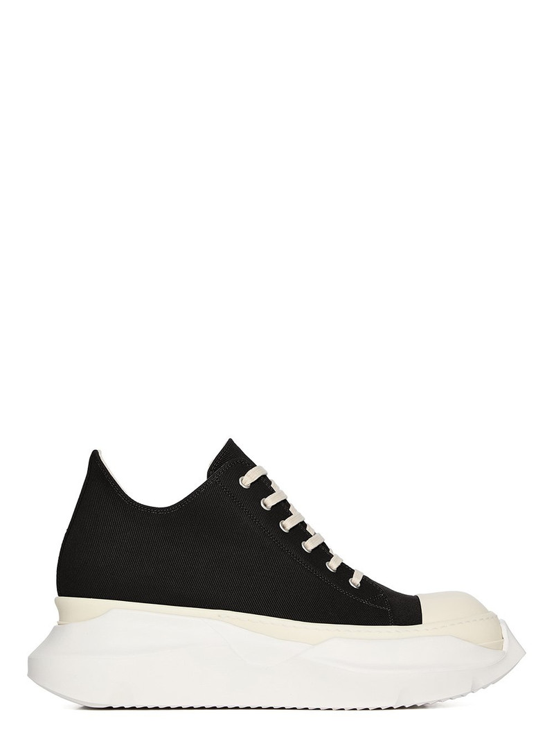 Black Hollywood Abstract Low Sneaks Sneakers - 1