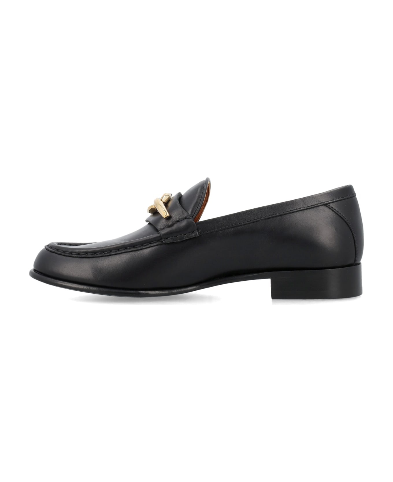 Black 'vlogo The Bold Edition' Loafer - 3