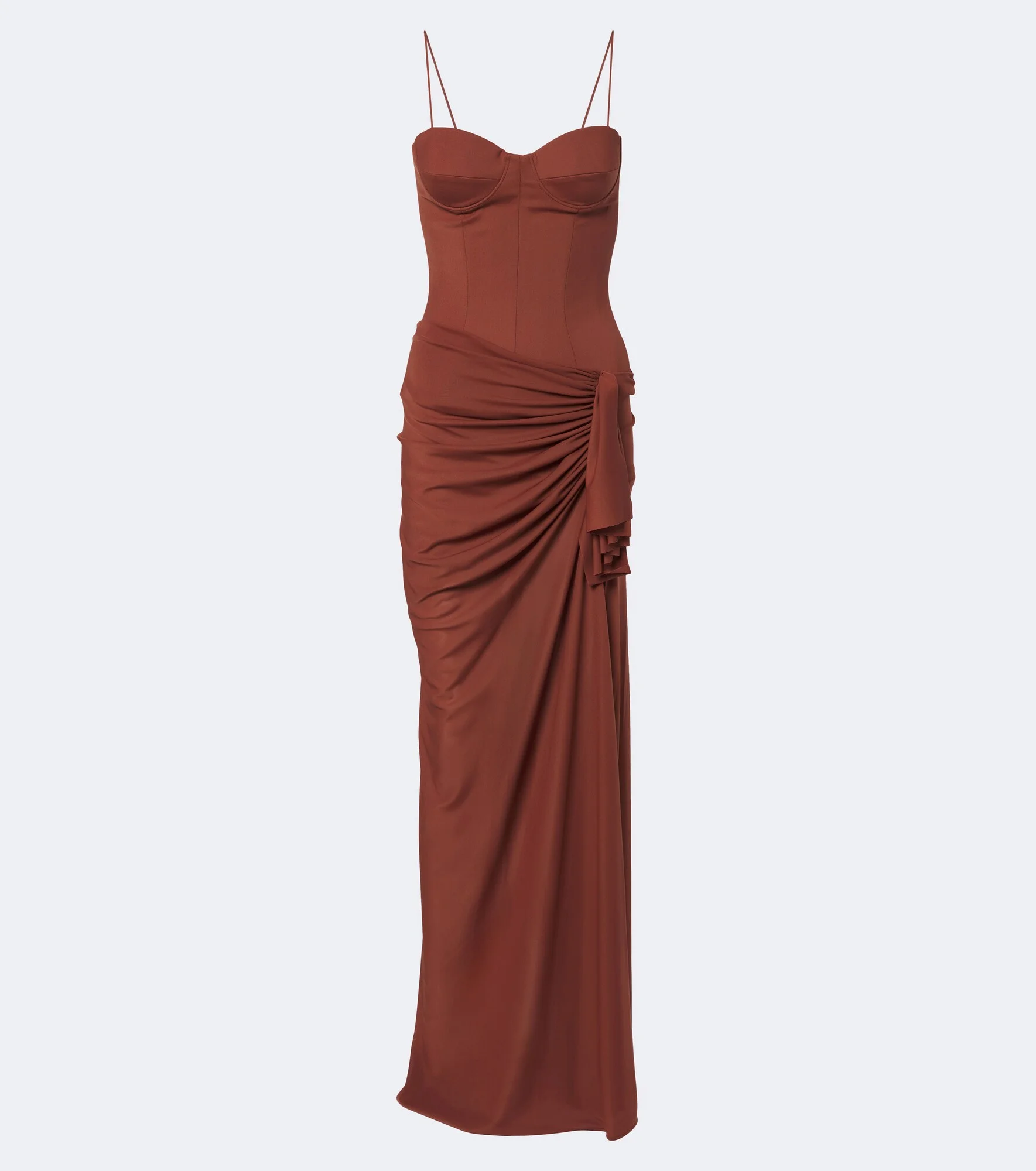 Draped corset dress - 1