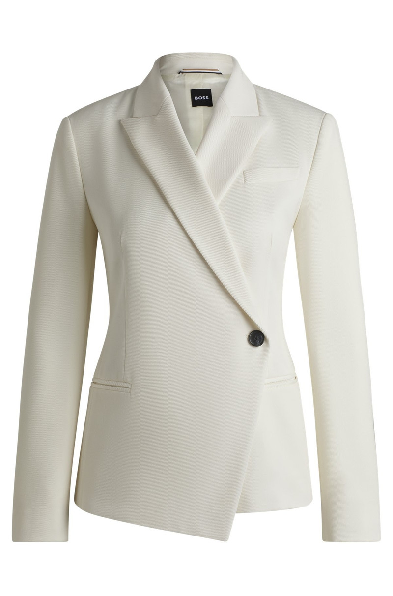 SLIM-FIT JACKET IN WOOL TWILL 1