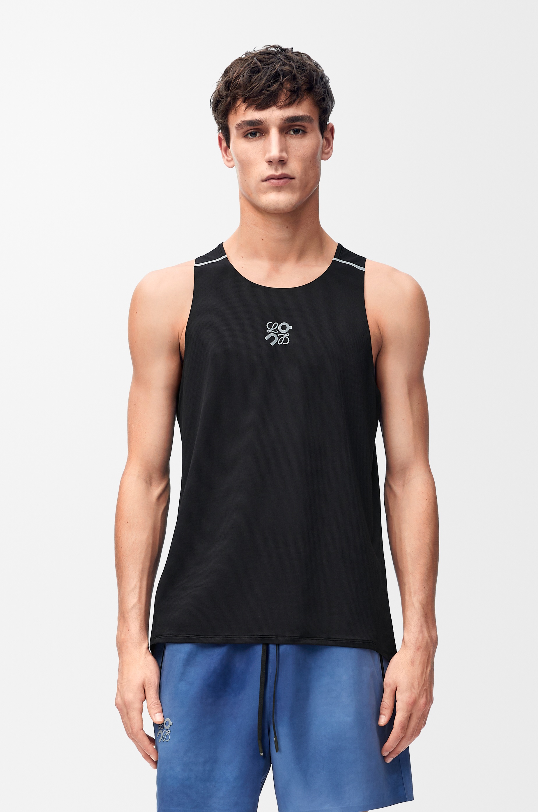 Performance tank top in technical jersey - 3