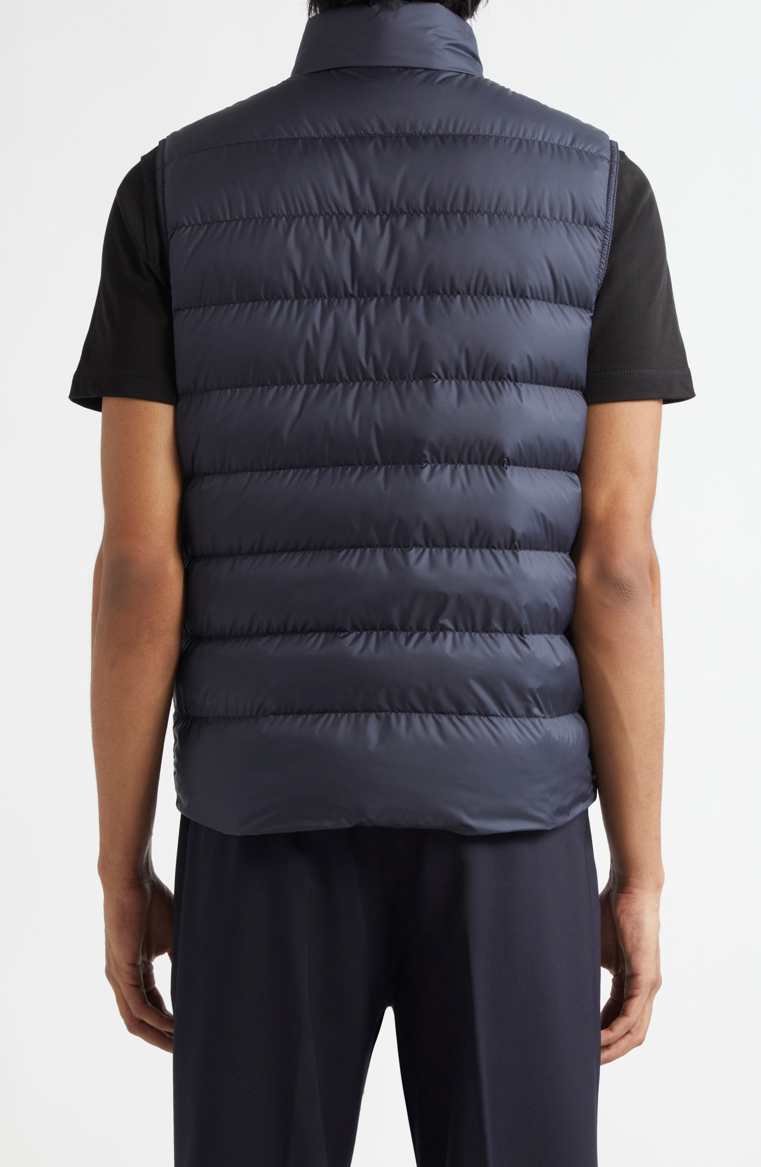 Moncler Lechtal Down Puffer Vest in Night Sky at Nordstrom - 3