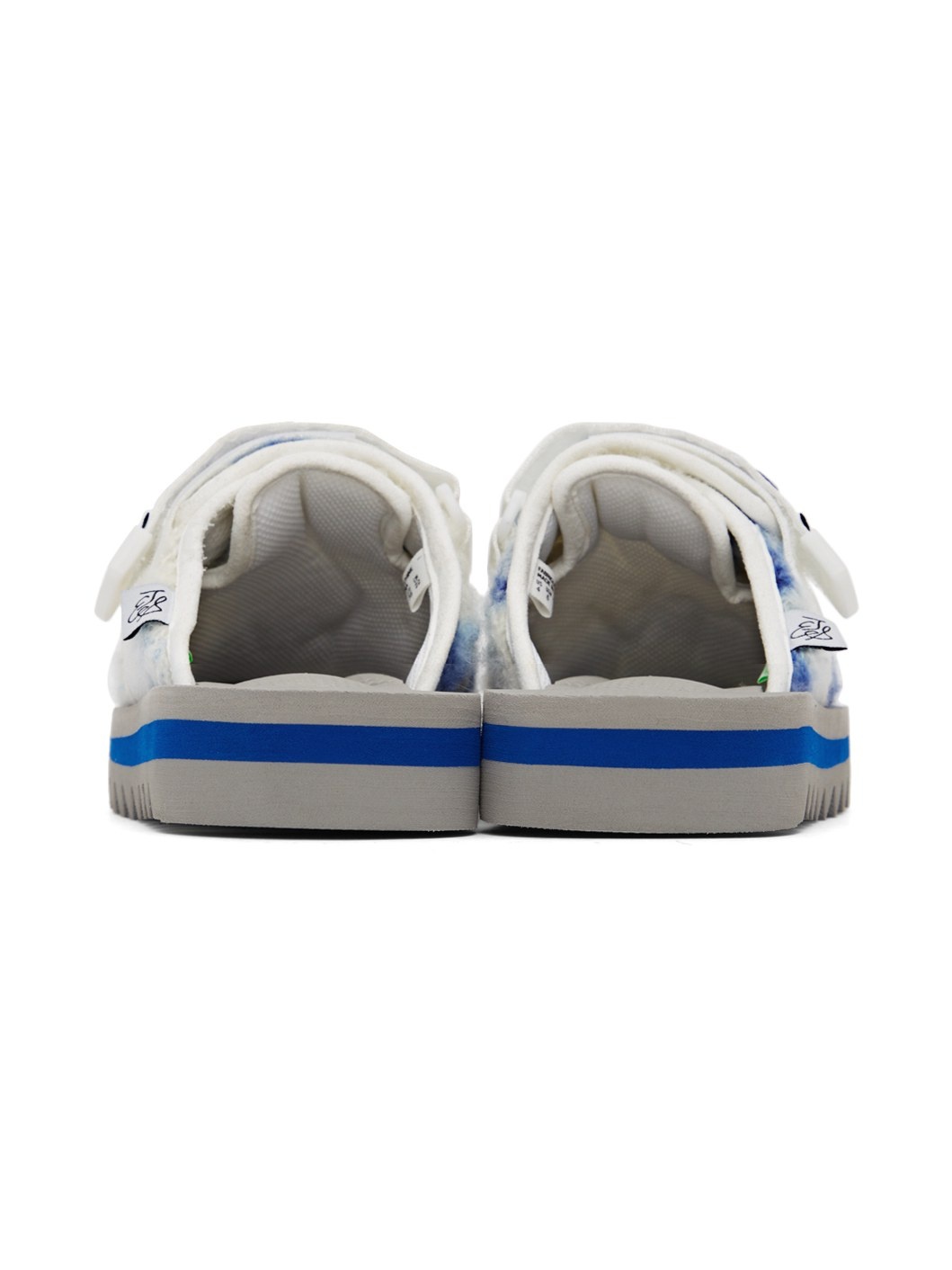 White & Blue Suicoke Edition Dyed Zavo Sandals - 4