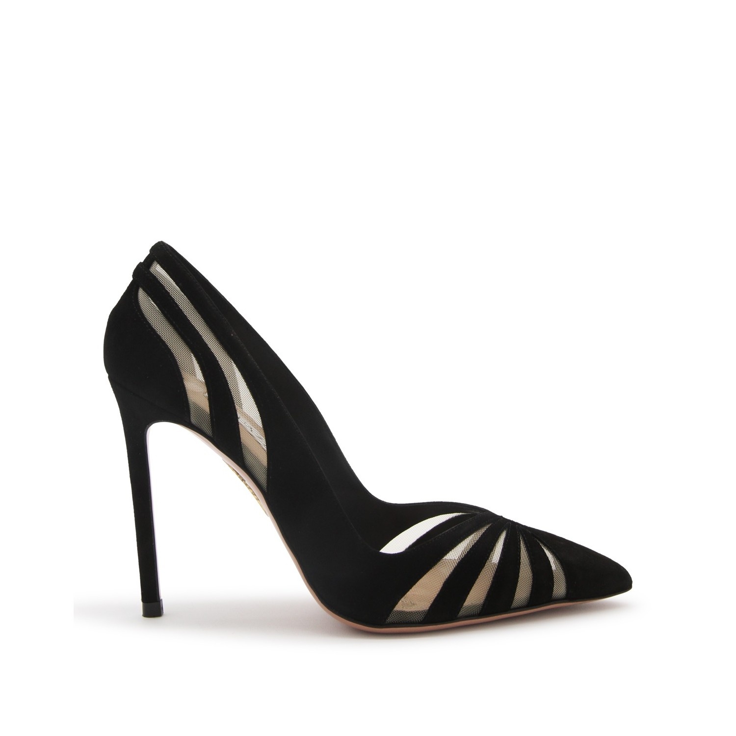 BLACK LEATHER THE SPY PUMP 105 - 1