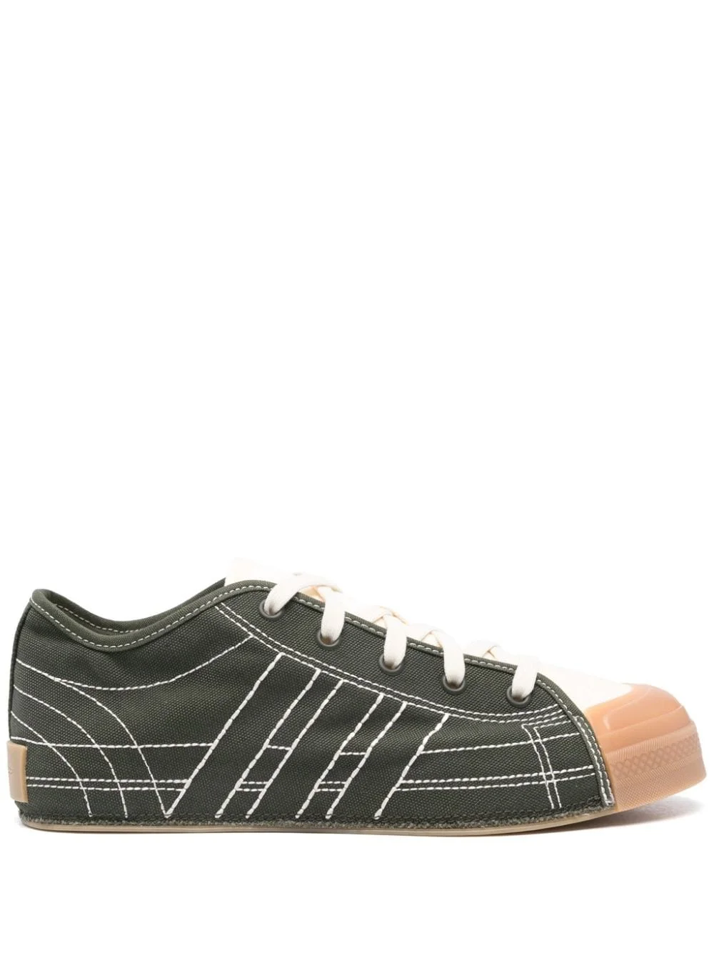 logo-patch sneakers - 1