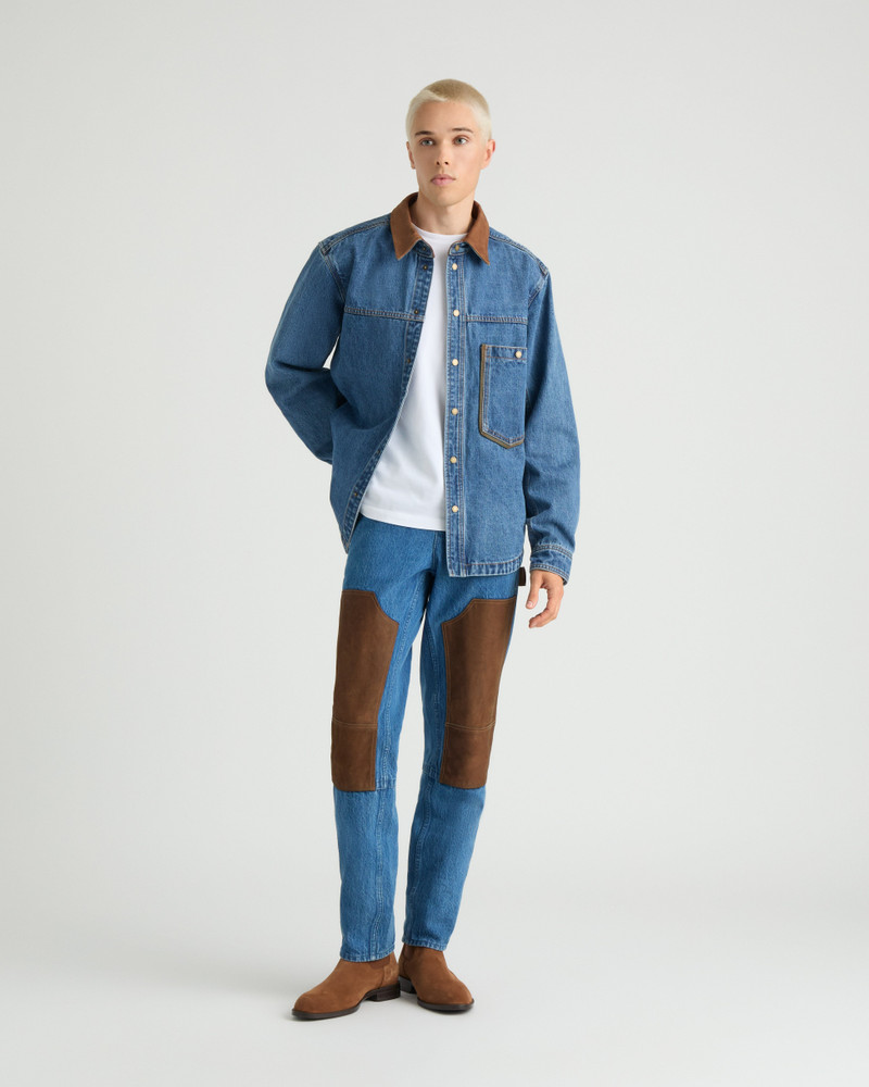 Kanuk Gatineau Denim Pants With Nubuck outlook