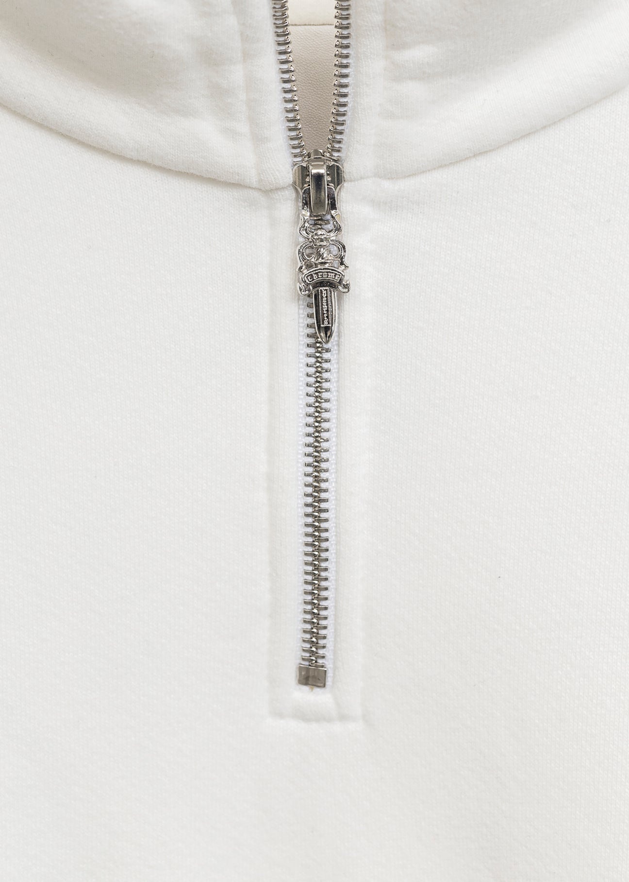 Chrome Women’s White PatchWork Quarter Zip - 5