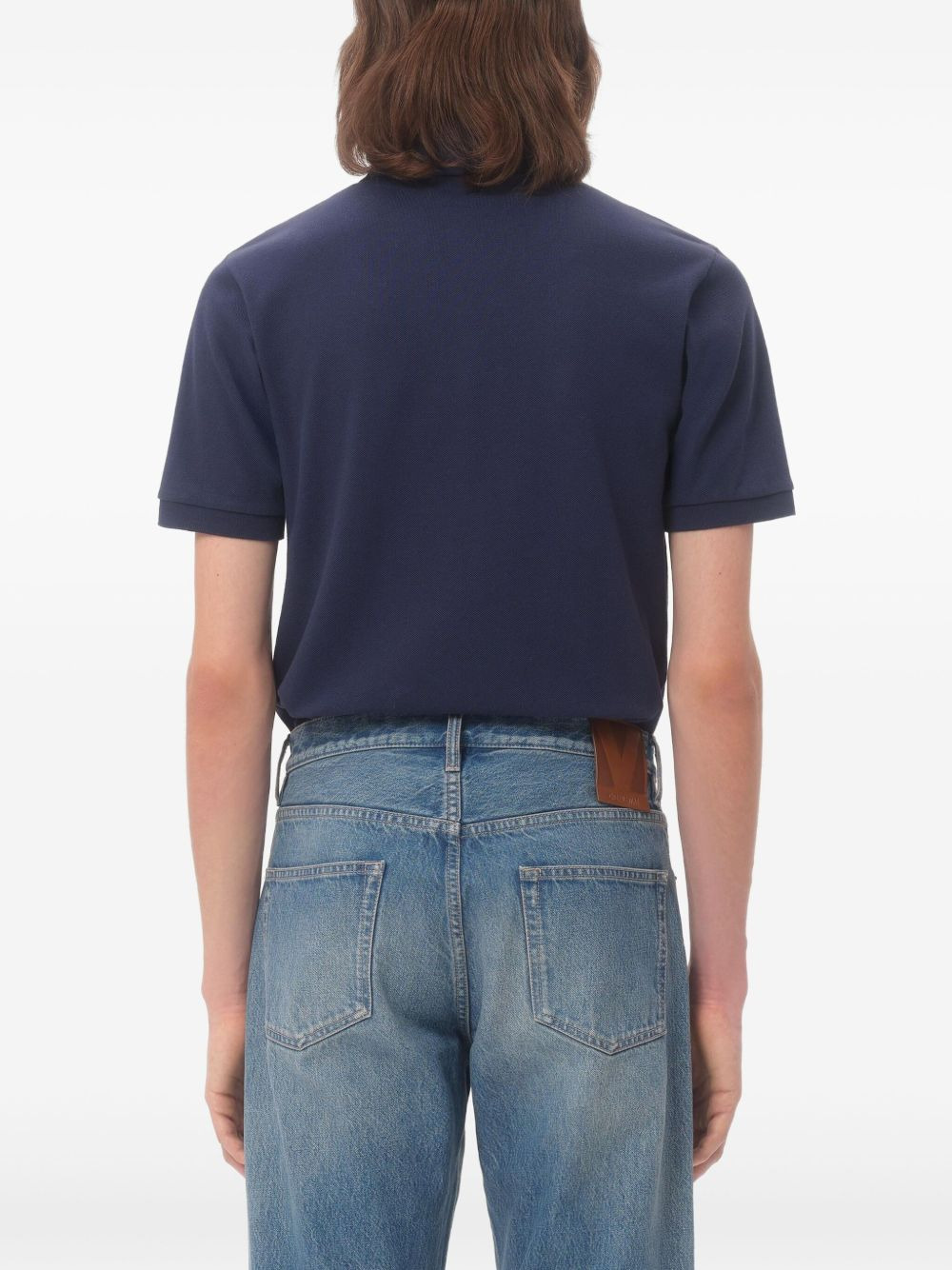 VLogo Signature cotton polo shirt - 4