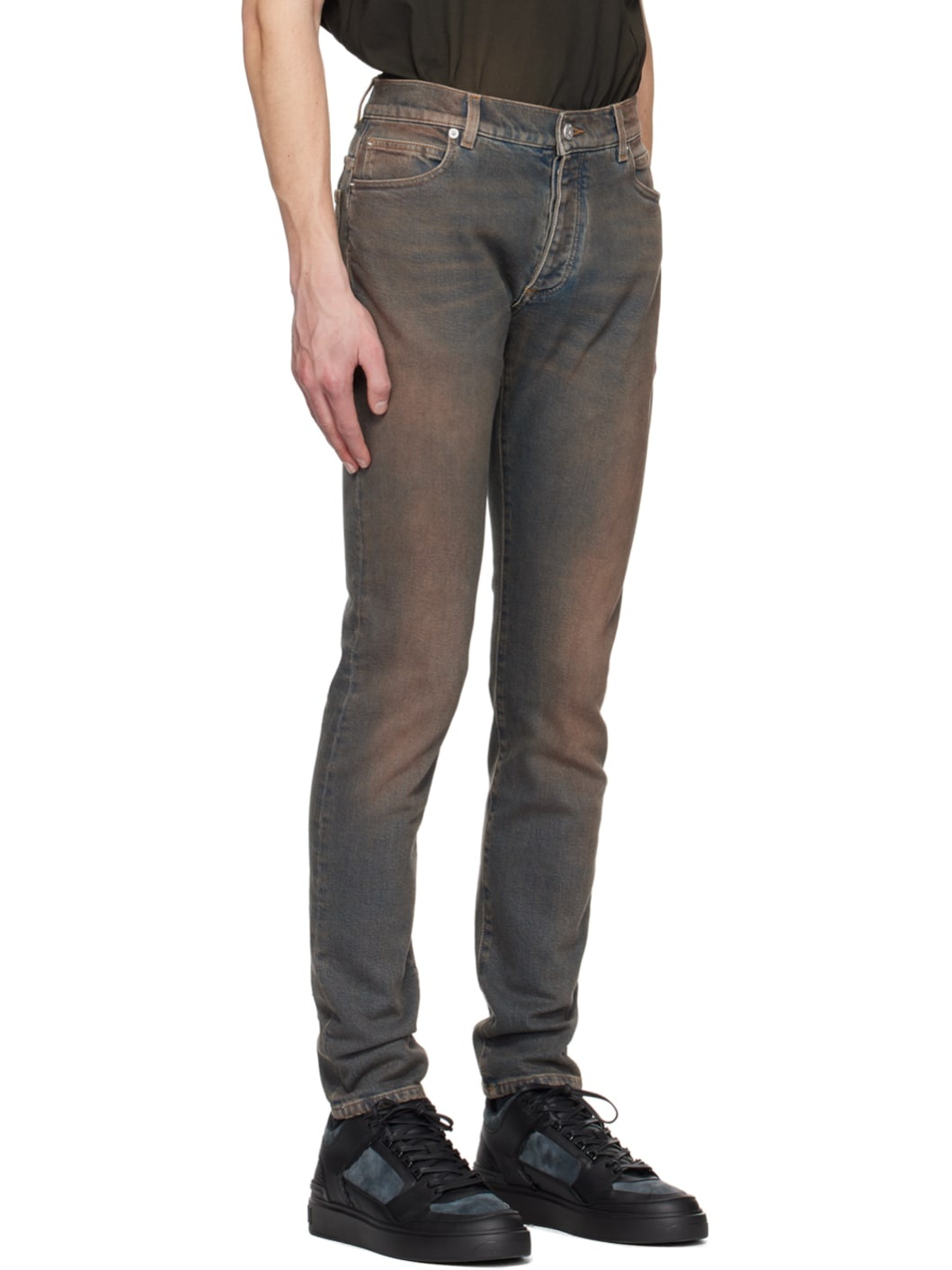 Blue Slim-Fit Jeans - 2