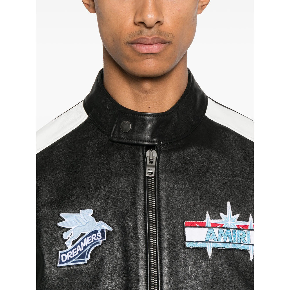 Amiri Black Jackets - Leather Jackets Men - 2