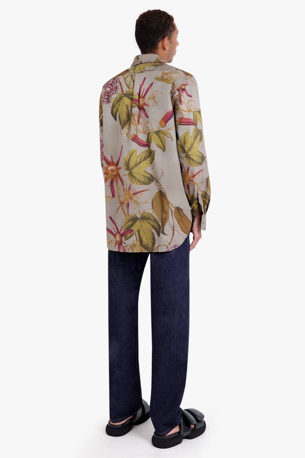CANNON LIGHTWEIGHT PRINTED SHIRT | GREY - 4