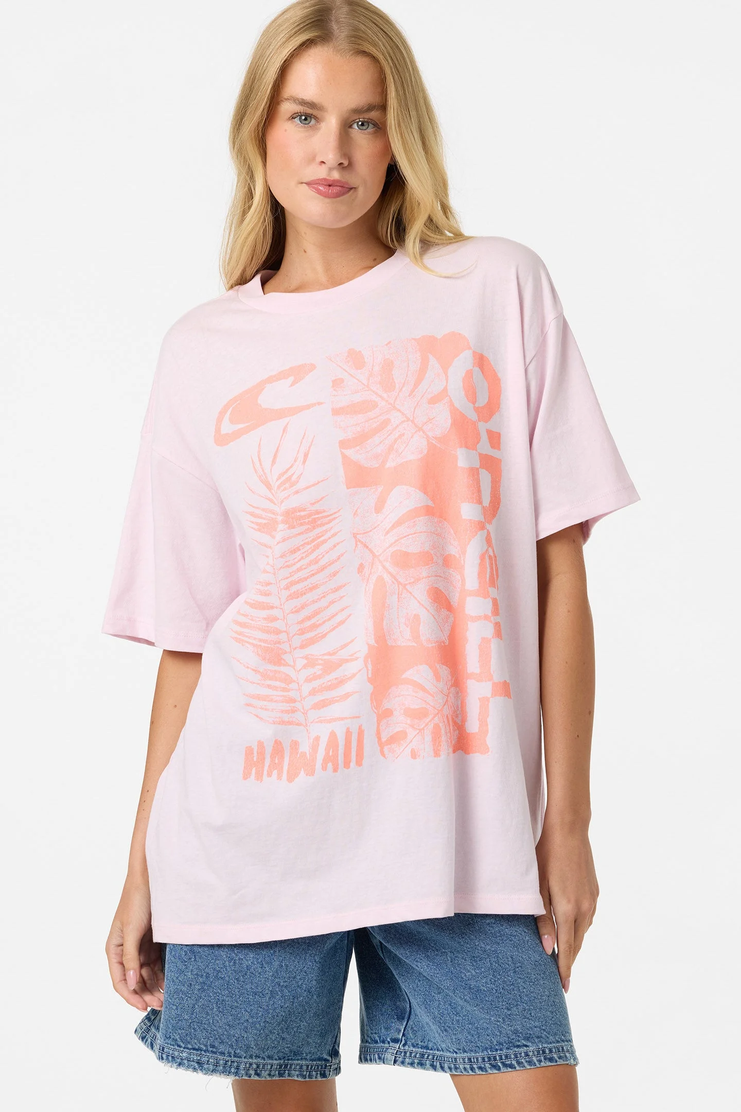 Monstera Hawaii Oversized Tee - 1