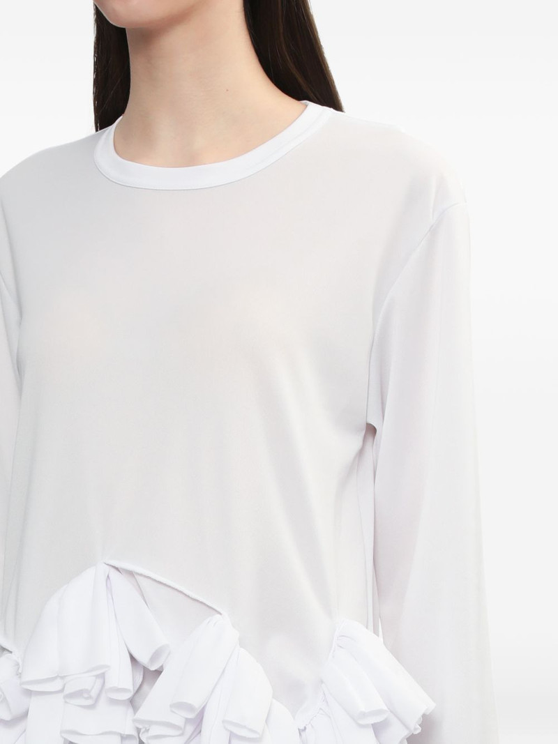 ruffled long-sleeve top 5