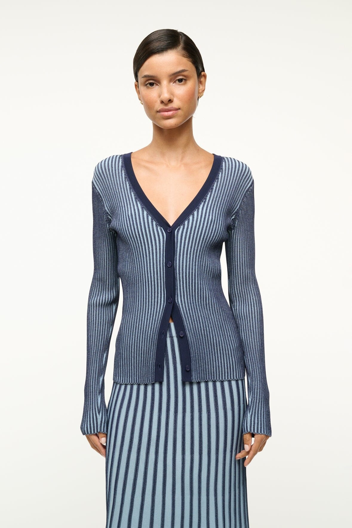 STAUD CARGO SWEATER NAVY CLEAR BLUE - 6