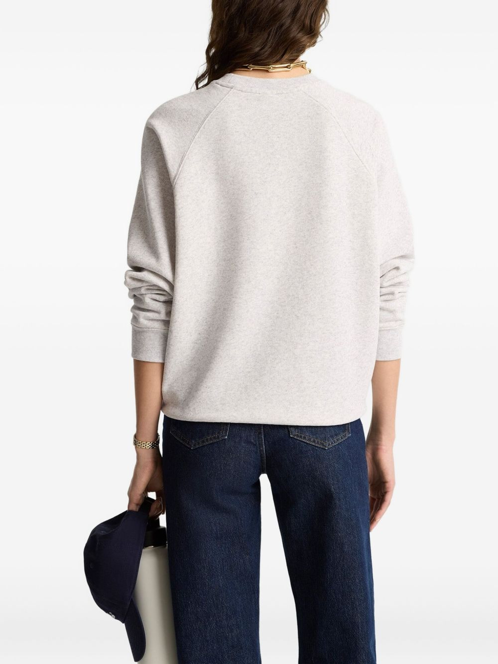 crew-neck long-sleeve sweatshirt - 4