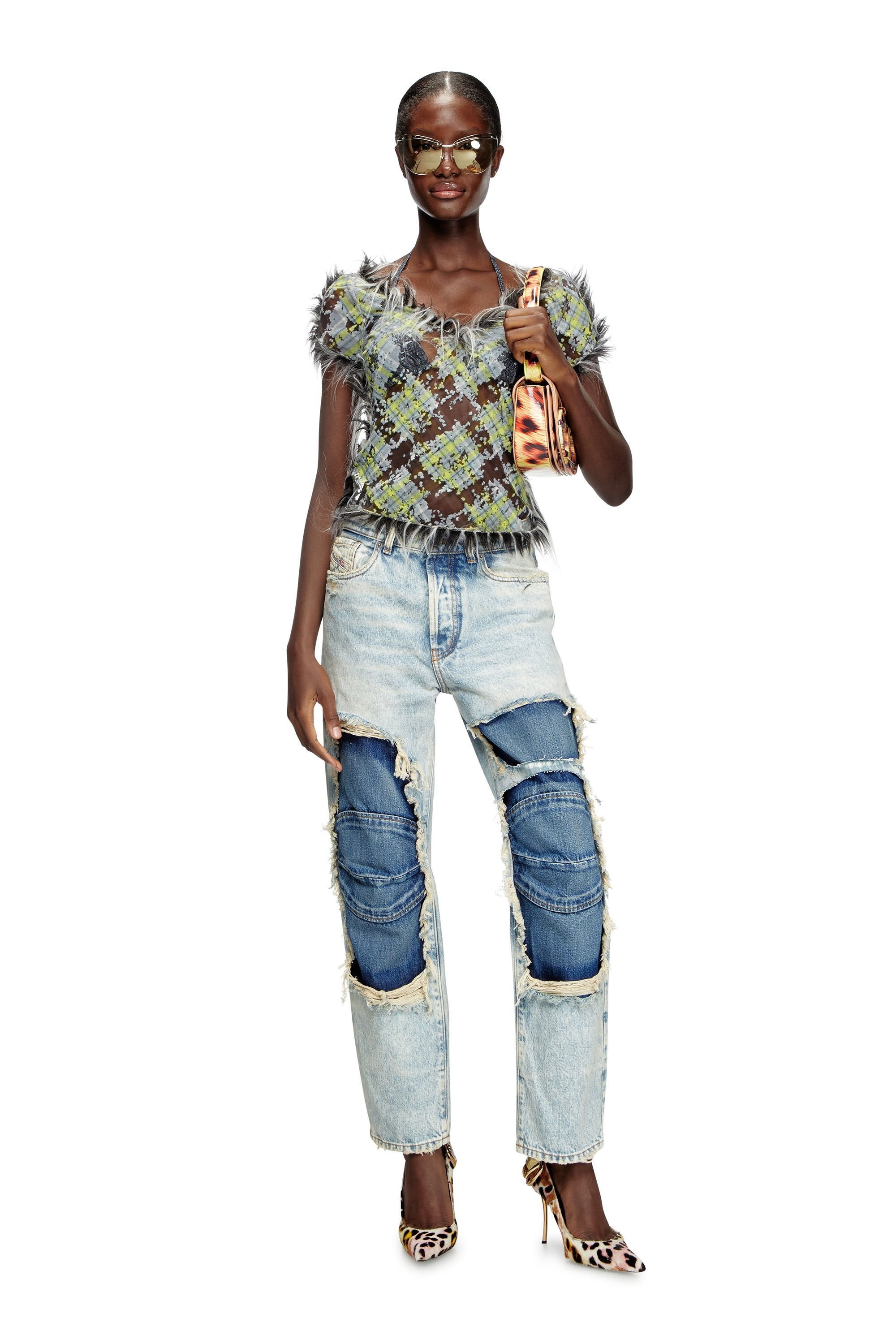 STRAIGHT JEANS D-FIRE 0AJEN - 7