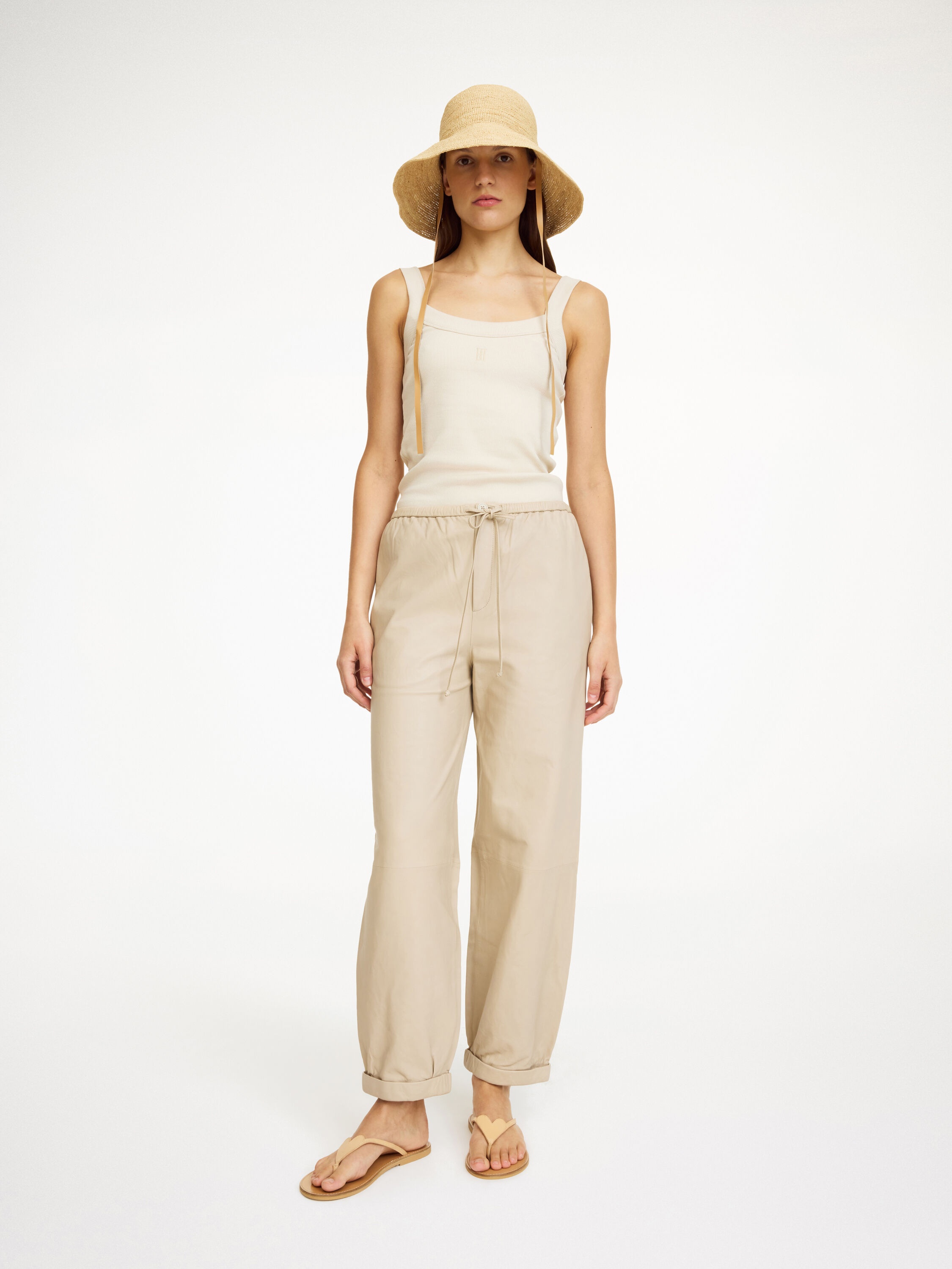 Joanni leather trousers - 2