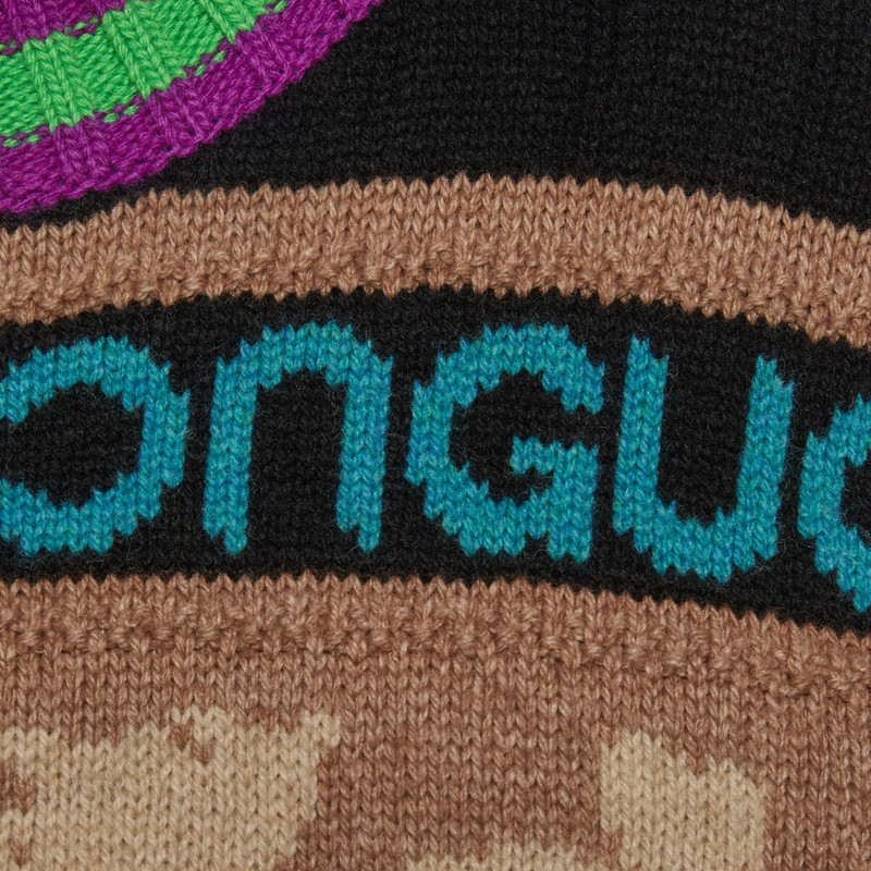 Wool jacquard sweater 5