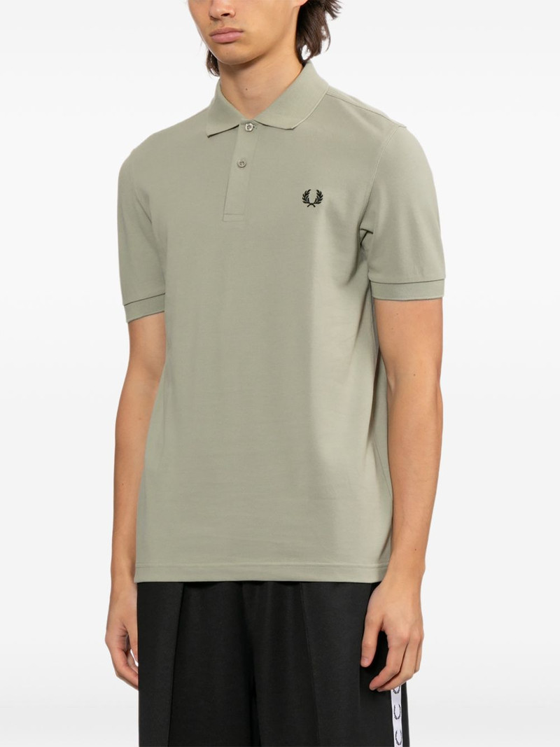logo-embroidered polo shirt 3