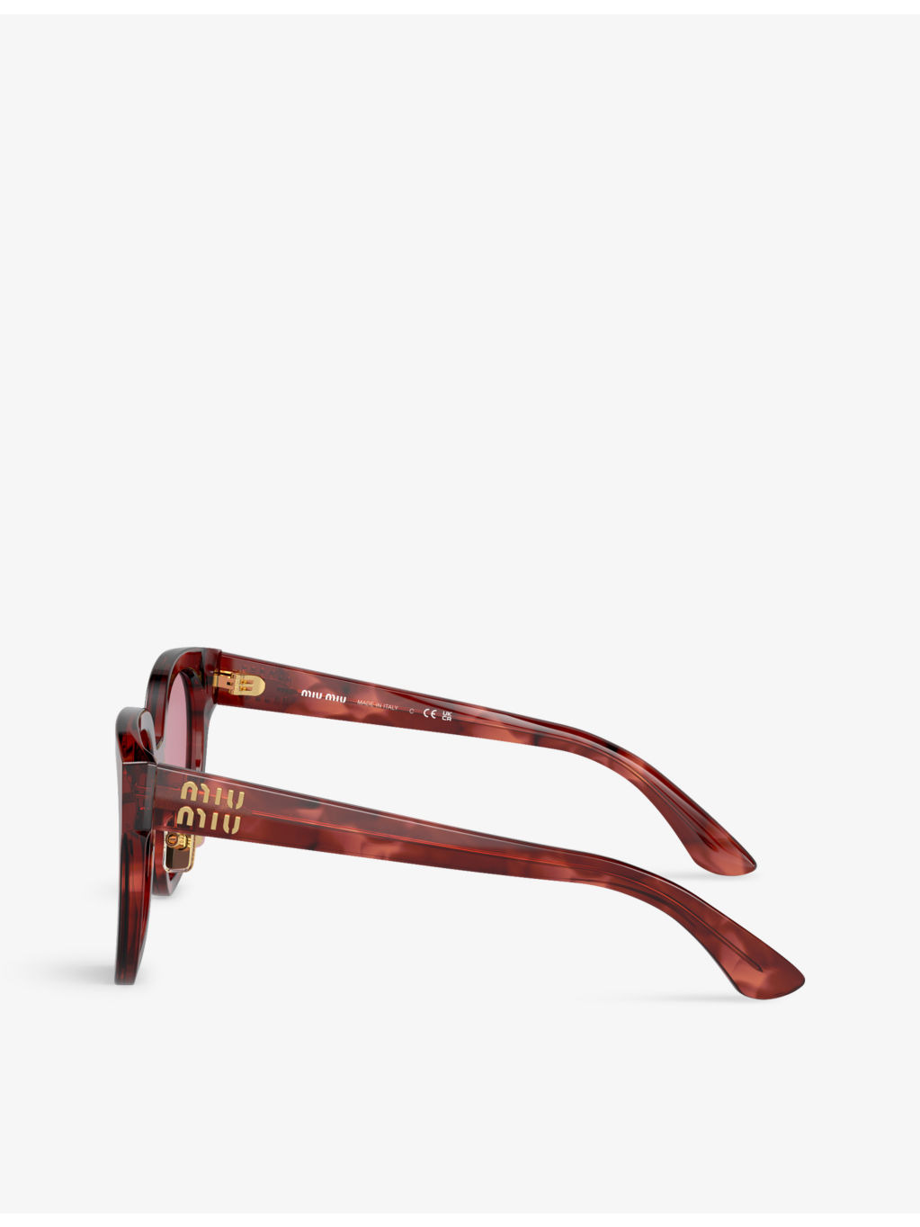 MU 01ZS square-frame tortoiseshell acetate sunglasses - 3
