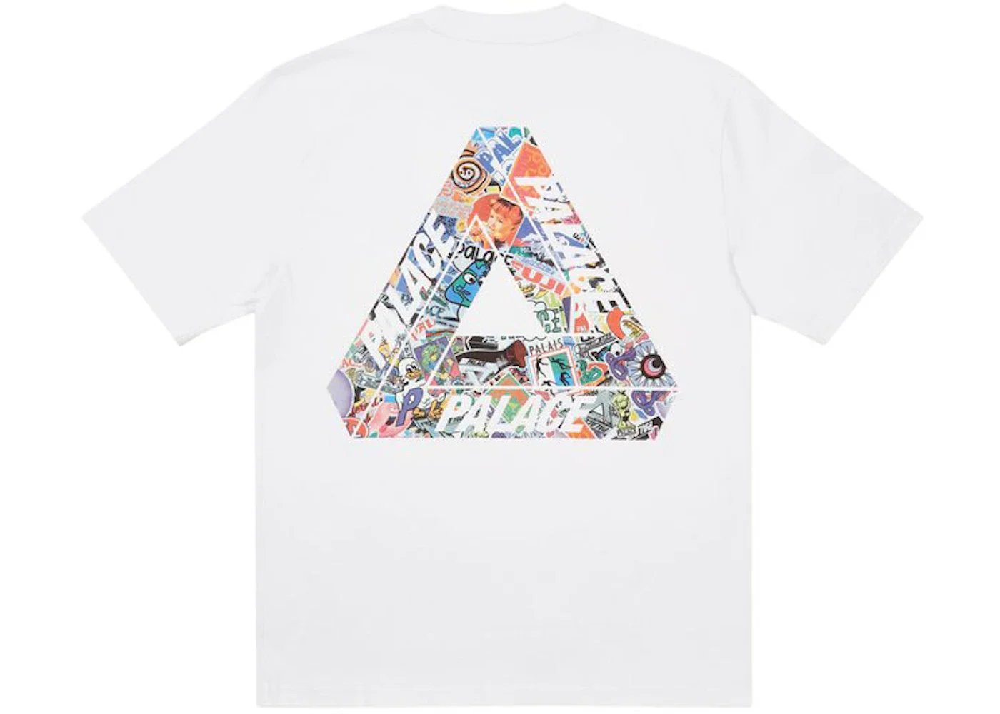 Palace Tri-Sticker Pack T-shirt White - 1