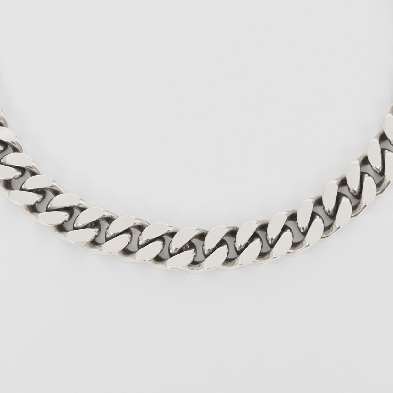 Palladium-plated Chain-link Necklace - 2