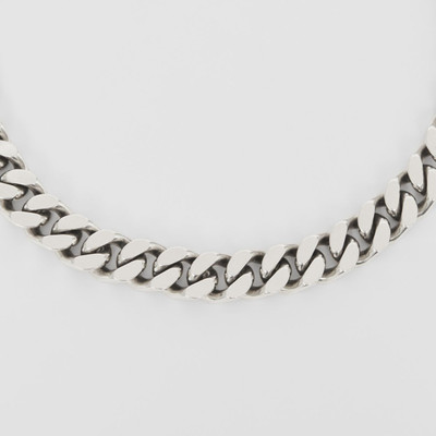 Burberry Palladium-plated Chain-link Necklace outlook