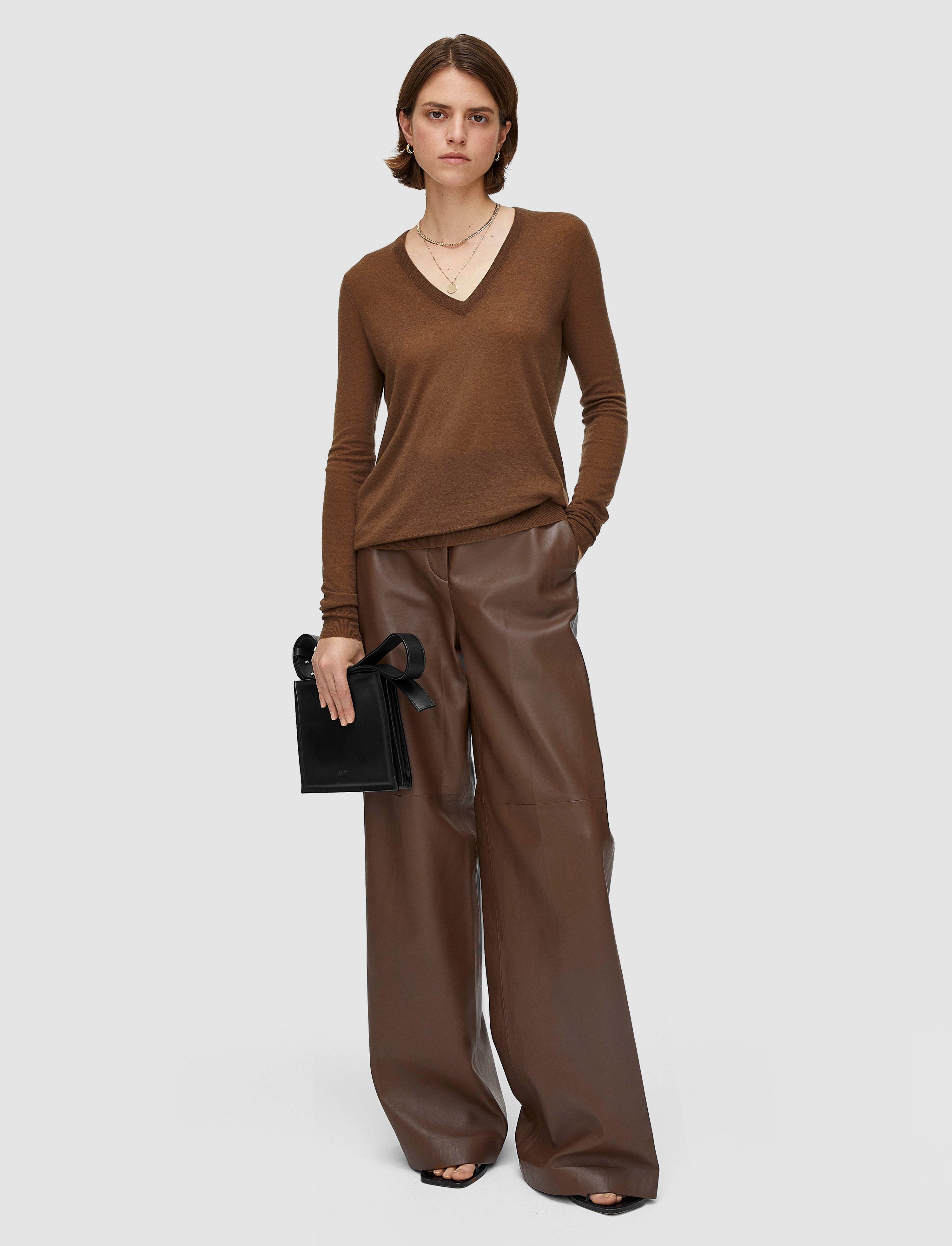 Cashair V Neck Jumper - 2
