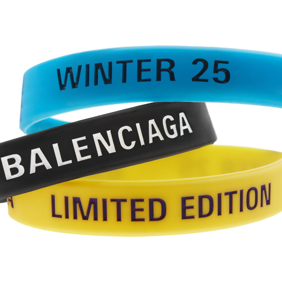 Limited Edition Bracelet Set in Yellow/black/blue - 3