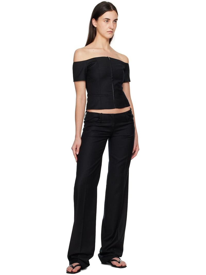 AYA MUSE Black Vesta Top outlook