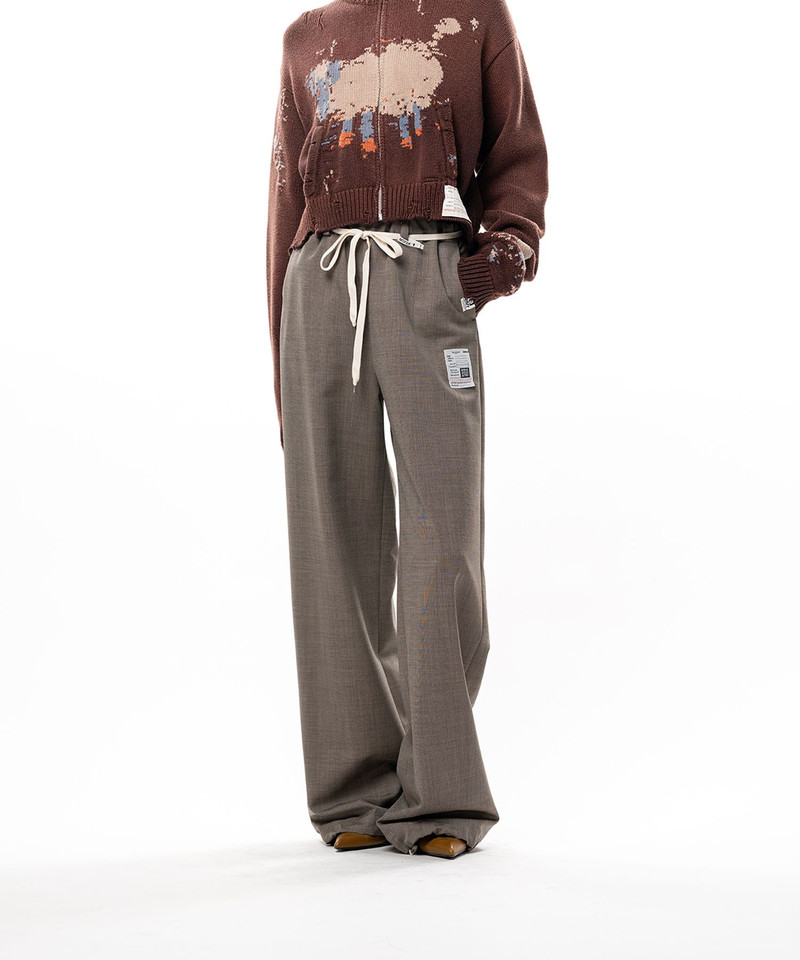Wool Like Easy Pants 8