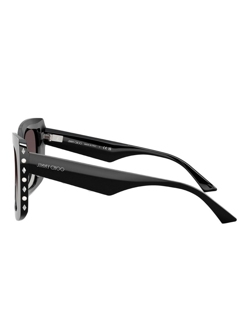stud-embellished square-frame sunglasses 3