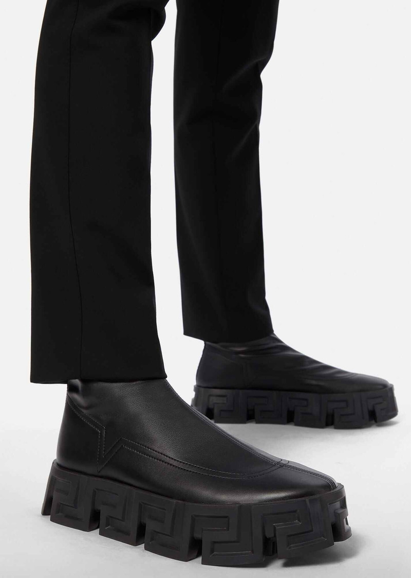 VERSACE Greca Boots outlook