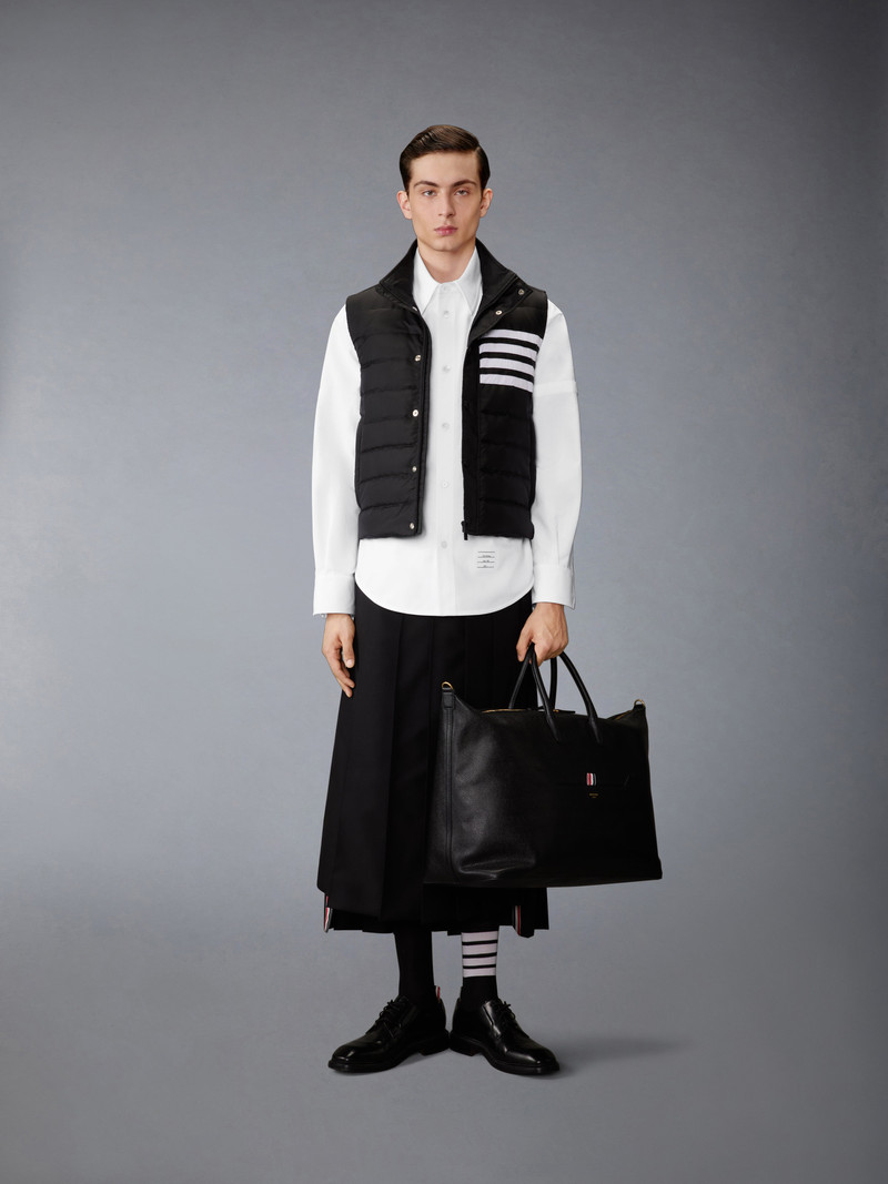 OPIQUE DOUBLE NEEDLE ARMBAND OVERSIZED SHIRT 4