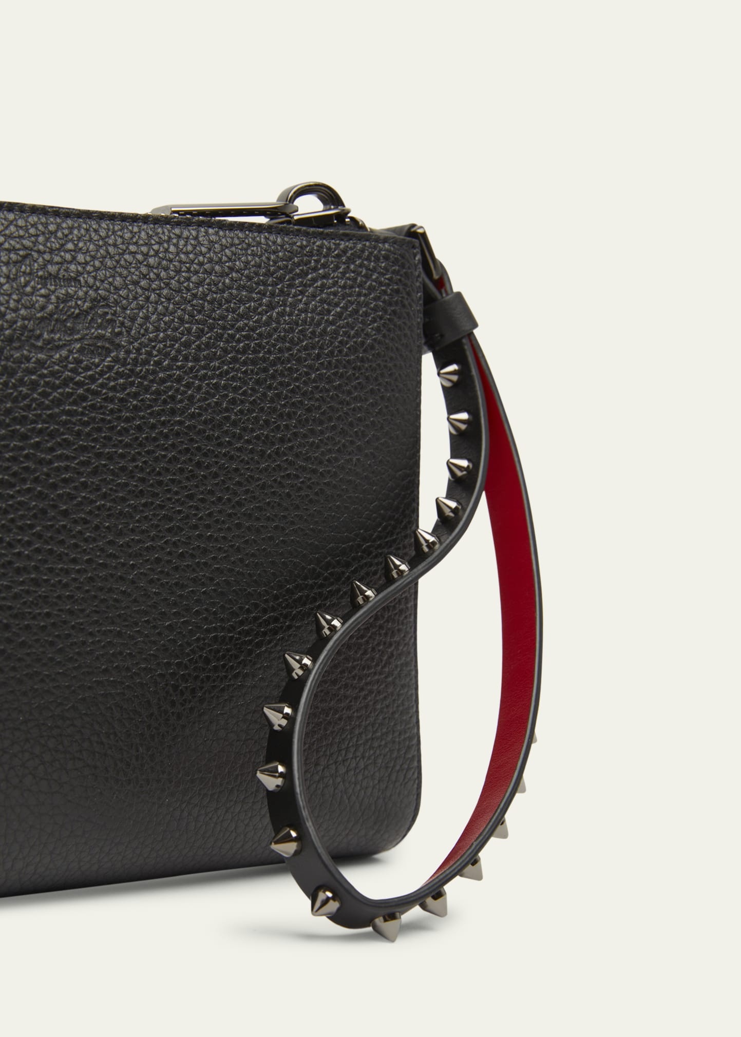 Cabata Mini Pouch Wristlet in Leather - 4