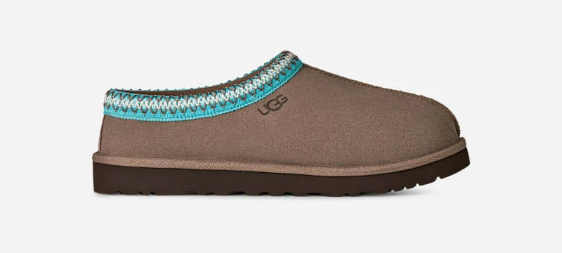 ® Men's Tasman II Sheepskin Slippers in Caribou/Sapphire Ice - 1