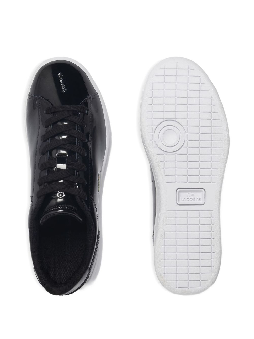 patent leather sneakers - 4