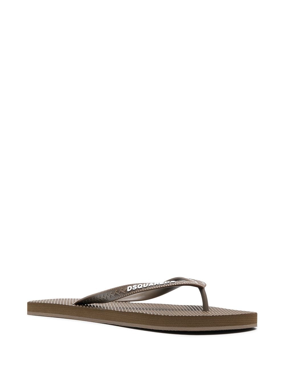 logo-print flips flops - 2