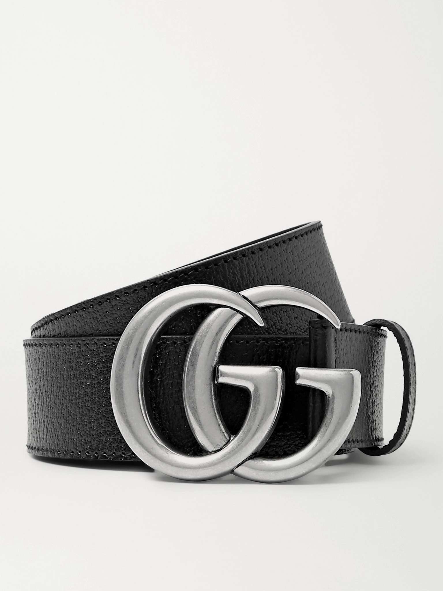 4cm Full-Grain Leather Belt - 1