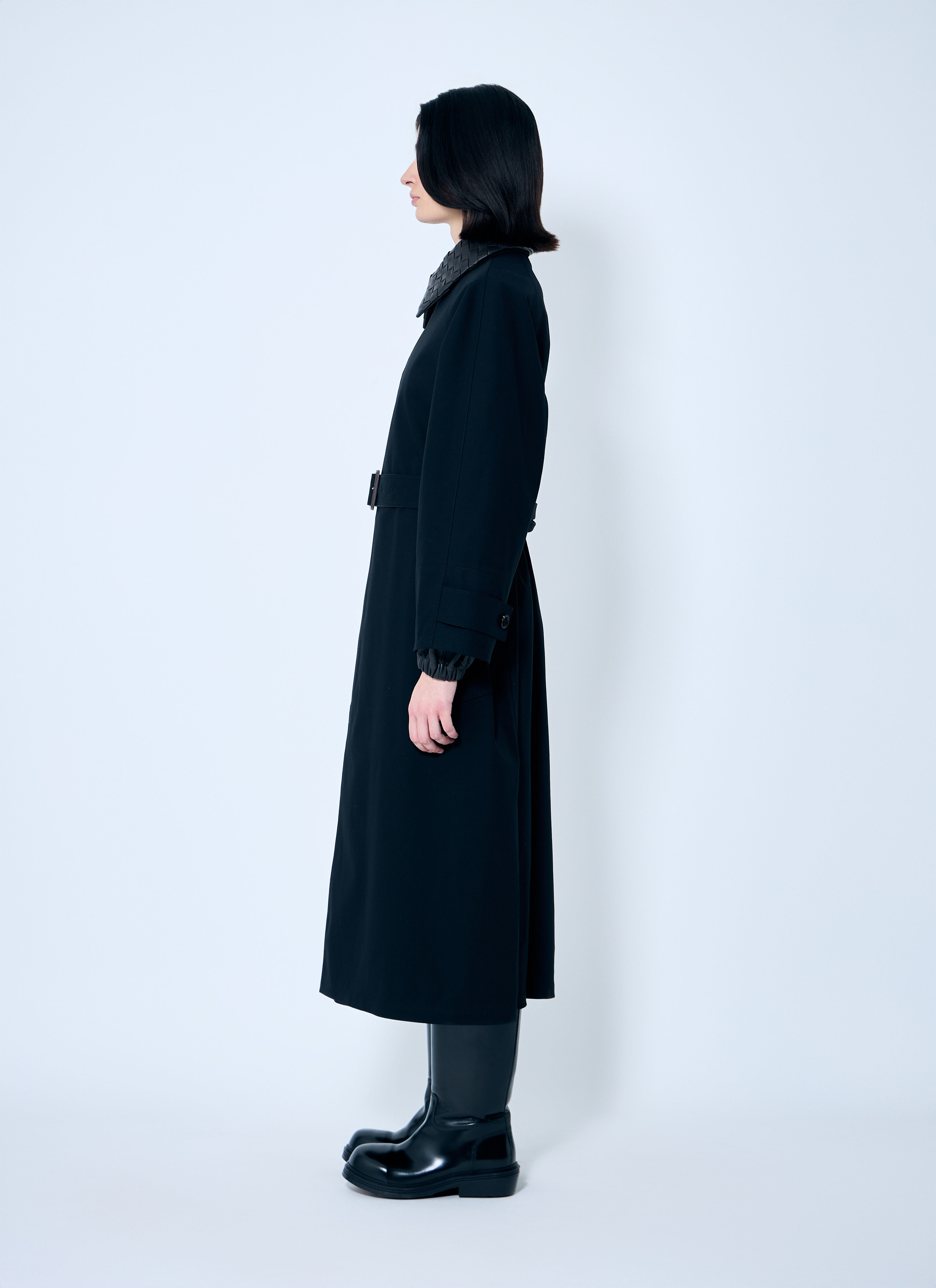 Cotton Trench Coat - 3