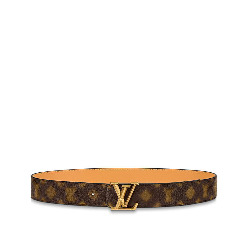 LV Pyramide This Is Not MNG 40MM Reversible Belt - 1