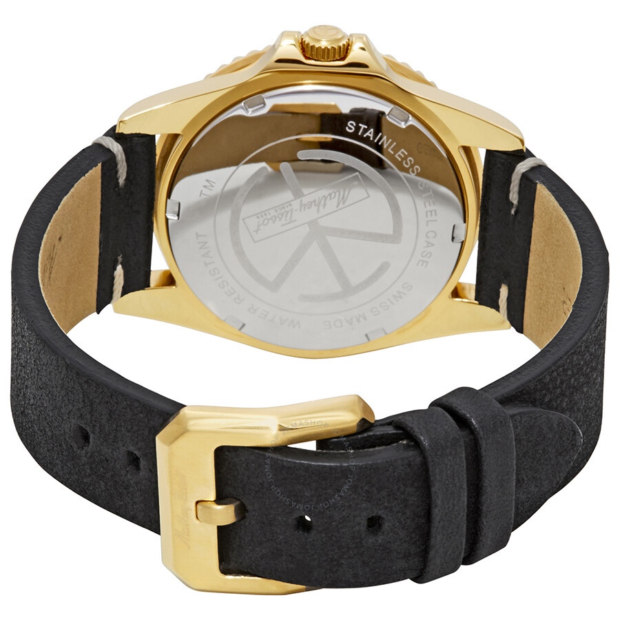 Mathey-Tissot - Open Box - Mathey-Tissot Mathey Vintage Quartz Black Dial Men's Watch H900PLN - 3