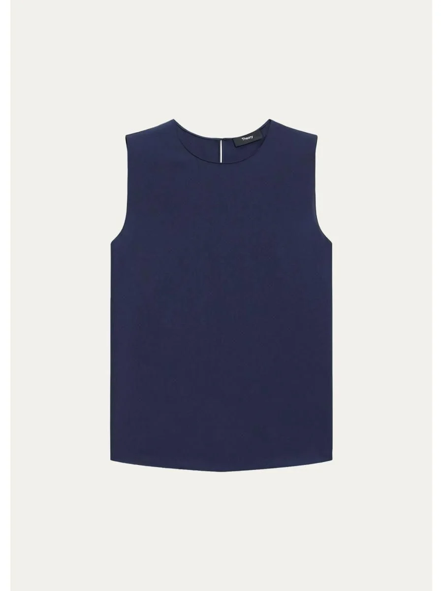 Silk Straight Shell Top - 1