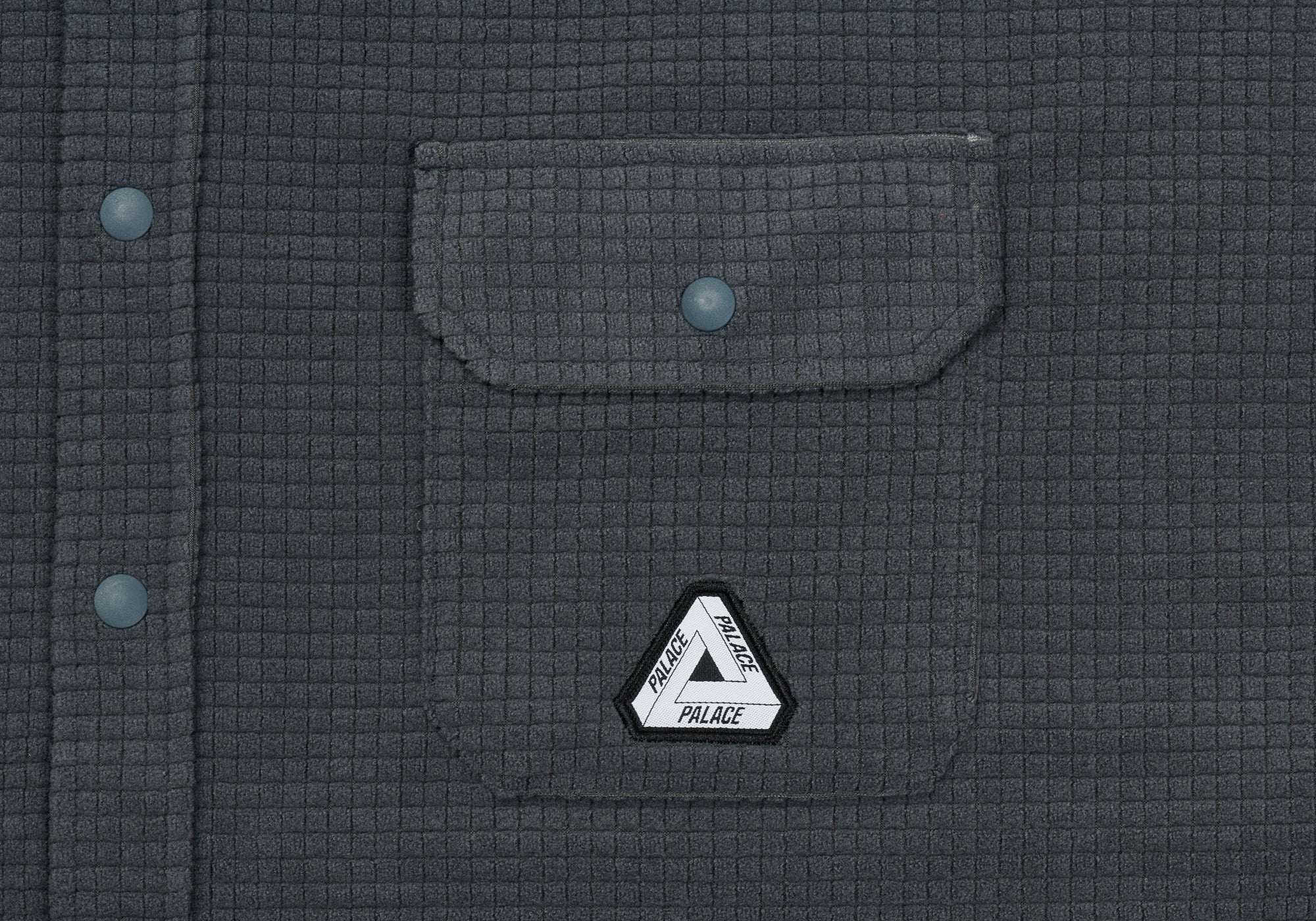 POLAR GRID OVERSHIRT BLACK - 3