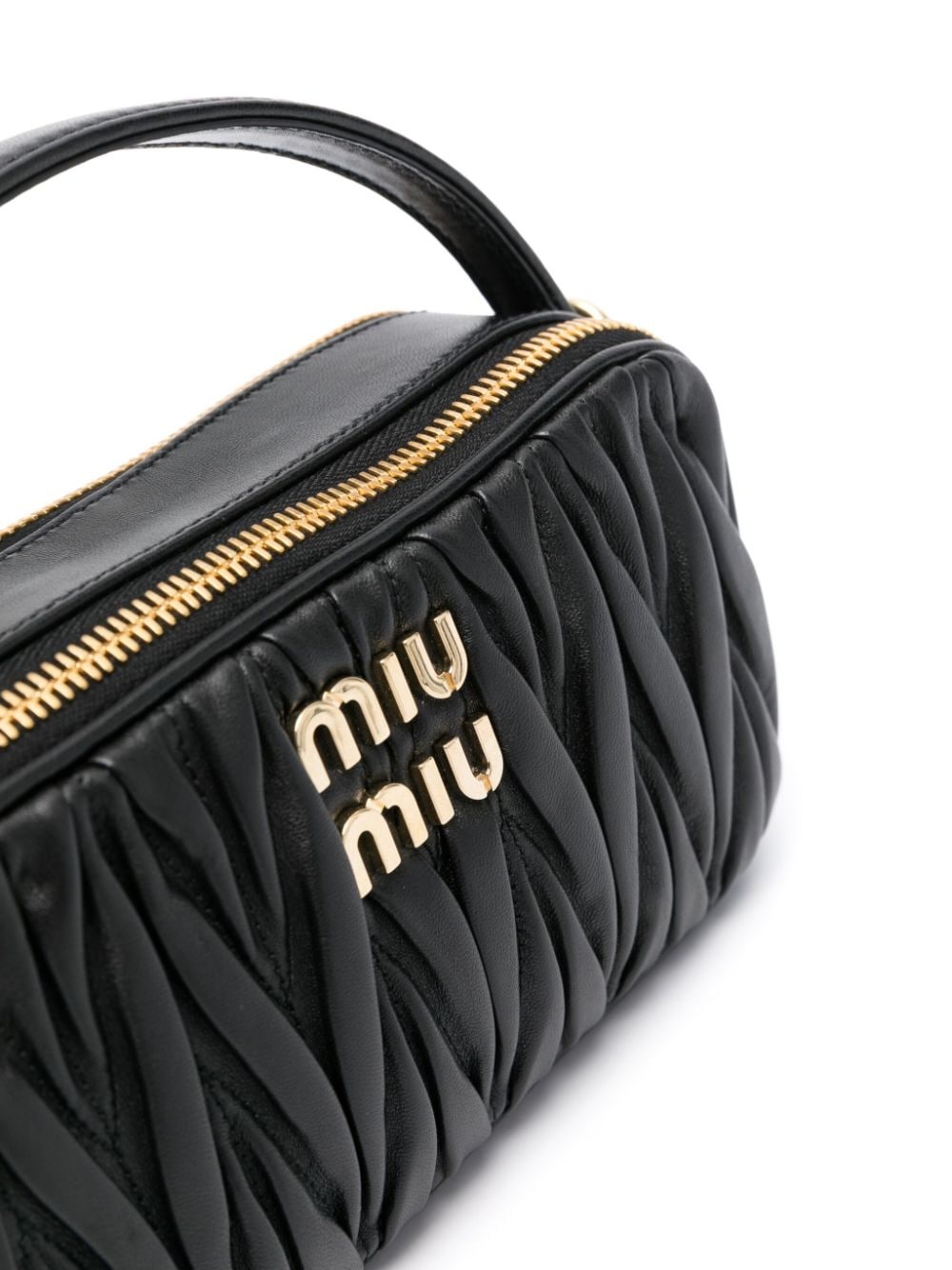 MatelassÃ© leather cross-body bag - 4