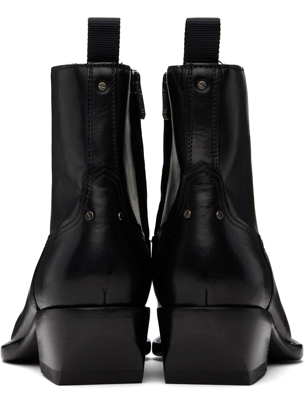 Black Low Debbie Boots - 2