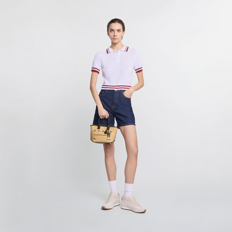 Hogan Script Shopping Bag Mini 7