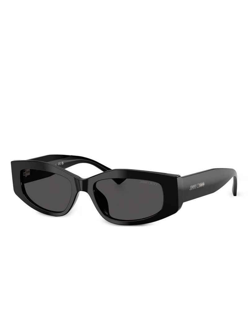 JIMMY CHOO geometric-frame sunglasses outlook
